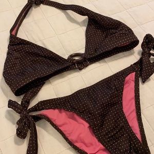 two piece bathing suit